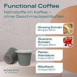 MOMENTS BY BIOGENA focus* coffee - Functional Coffee