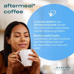 MOMENTS BY BIOGENA aftermeal* coffee - Functional Coffee