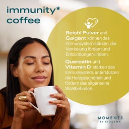 MOMENTS BY BIOGENA immunity* coffee - Functional Coffee