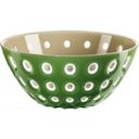 guzzini Bol LE MURRINE, Ø 25 cm - Sable / Blanc / Vert mousse