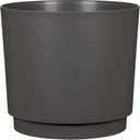 Scheurich Cache-Pot Plano Nero - Ø 13 cm