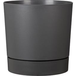 Scheurich Pot de Fleurs Plano+ Metallic Grey - Ø 29 cm