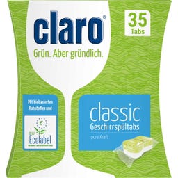 claro ECO Tabs per Lavastoviglie Classic - 35 pezzi