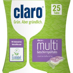 claro Pastillas Multiusos ECO - 25 unidades