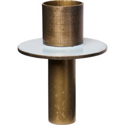 Candle Holder for Bottles, for 2.2 cm Taper Candle - light blue