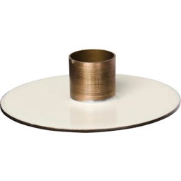 IB Laursen Bougeoir pour Chandelles de 2,2 cm - crème