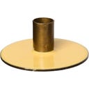 Candle Holder for 1.3 cm Candle, yellow