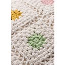 IB Laursen Kissenhülle gehäkelt mit Blumen - 1 Stk