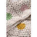 IB Laursen Gehäkelte Decke mit Blumen - 1 Stk