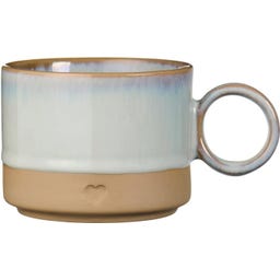 IB Laursen Taza con Corazón - Azul claro