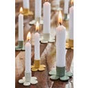 IB Laursen Ljuslykta Blomformad för 1,3 cm Ljus - Beige