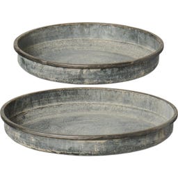 IB Laursen Candle Tray, 2-Piece Set - 1 set