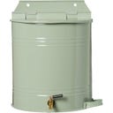 Wand-Wasserbehälter mit Hahn & Seifenhalter 10,5 L - hellgrün