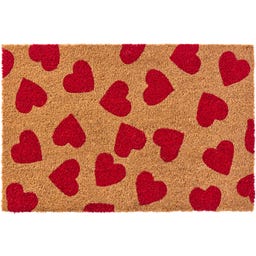 IB Laursen Türmatte mit roten Herzen - 1 Stk