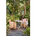 IB Laursen Quilt - yellow with flowers