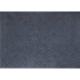 Framsohn Alfombra de Baño de Rizo Retorcido 50x70 - Antracita