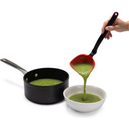 Dreamfarm Faltbare Schöpfkelle - Fladle - Rot