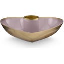 Pip Studio Kerzenhalter Metal Heart 10 x 3 cm - Lila