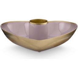 Pip Studio Kerzenhalter Metal Heart 10 x 3 cm - Lila