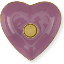Pip Studio Kerzenhalter Metal Heart 10 x 3 cm - Lila