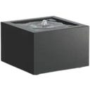 ADEZZ Wassertisch Quadratisch aus Aluminium - 60 x 60 x 40 cm