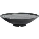 ADEZZ Wasserschale aus Stahl, Anthrazit - 80 x 21 cm