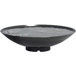 ADEZZ Wasserschale aus Stahl, Anthrazit - 80 x 21 cm