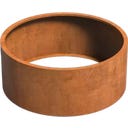 Pflanzgefäß Circum aus Cortenstahl - ohne Boden - Ø 150 x 60 cm