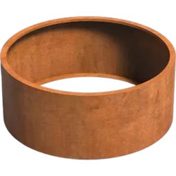 Pflanzgefäß Circum aus Cortenstahl - ohne Boden - Ø 150 x 60 cm