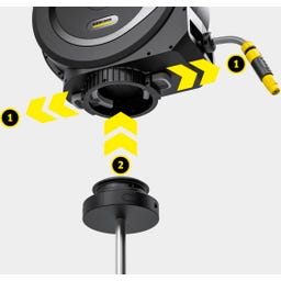 KÄRCHER Schlauchaufroller Erdspieß HBX - 1 Stk