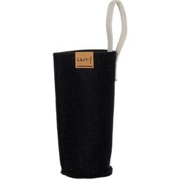 CARRY Bottle Flaschenhülle Sleeve 0,7 Liter - Schwarz