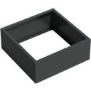 Carrez Aluminium Planter - Square / Without a Base - 100 x 100 x 40 cm