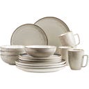 Pintar 16-teiliges Kombiservice, olivgrau - 1 Set