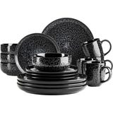 M&auml;ser Filippa 16-Delars Matservis, Svart