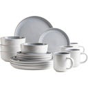 Lunaria 16-teiliges Kombigeschirrservice, grau - Grau