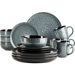 Mäser Filippa 16-teiliges Tafelservice, grau - 1 Set