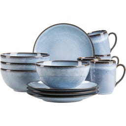 Mäser Smoky's Frühstückset, 12-teilig blau - 1 Set