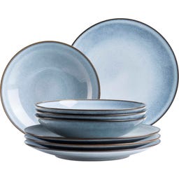 Mäser Smoky's Tafelservice, 8-teilig blau - 1 Set