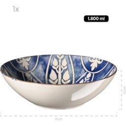 Mäser Iberico 5-teiliges Blue Bowl Set