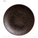 Metallic Bronze - Servizio da Tavola - 12 Pezzi - 1 set