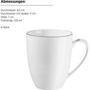 Mäser Felise Kaffeebecher Set, 6-teilig - 1 Set