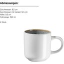 Mäser Malea Kombiservice, 16-teilig grün - 1 Set