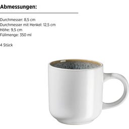 Mäser Malea Kombiservice, 16-teilig grün - 1 Set