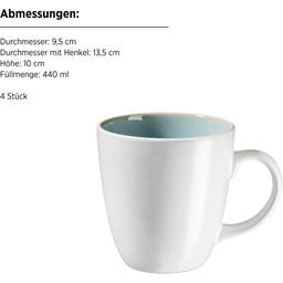 Mäser Elea 16-teiliges Kombiservice, hellgrün - 1 Set