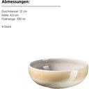 Mäser Candy 5-teiliges Schüssel Set, flieder - 1 Set