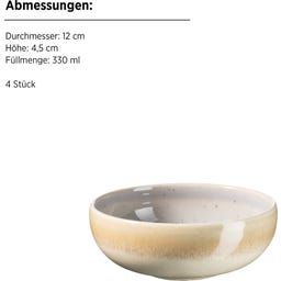 Mäser Candy 5-teiliges Schüssel Set, flieder - 1 Set