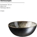 Carellia Frühstückservice, 12-teilig grau - 1 Set