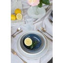 Traditional Tiles - Servizio da Tavola - 8 Pezzi, Blu - 1 set