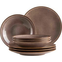 Mäser Smoky's Tafelservice, 8-teilig braun - 1 Set