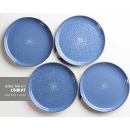 Filippa - Servizio da Tavola - 16 Pezzi, Blu - 1 set